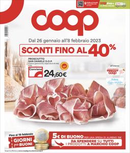 Offerte di Iper Supermercati a Genova | Sconti fino al 40% in Coop | 26/1/2023 - 8/2/2023