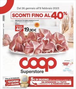 Volantino Coop a Milano | Sconti fino al 40% | 26/1/2023 - 8/2/2023