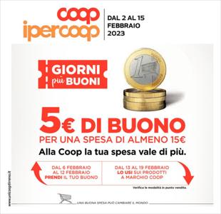 Offerte di Iper Supermercati a Guidonia Montecelio | Dal 2 al 15 febbraio 2023 in Coop | 2/2/2023 - 15/2/2023