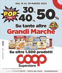Offerte di Iper Supermercati a Cinisello Balsamo | 30% 40% 50% di sconto sulle Grandi Marche in Coop | 16/3/2023 - 29/3/2023