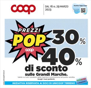 Volantino Coop a Follonica | Prezzi POP | 16/3/2023 - 29/3/2023