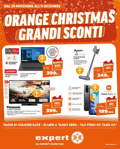 Volantino Equipe Gruppo EXPERT | Orang Christmas Grandi Sconti! | 29/11/2022 - 11/12/2022