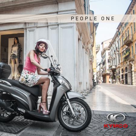 Volantino Kymco a Firenze | People One  | 5/4/2022 - 31/12/2022