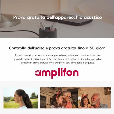 Offerte di Salute e Ottica a Sciacca | Prova gratuita! in Amplifon | 9/8/2022 - 9/10/2022