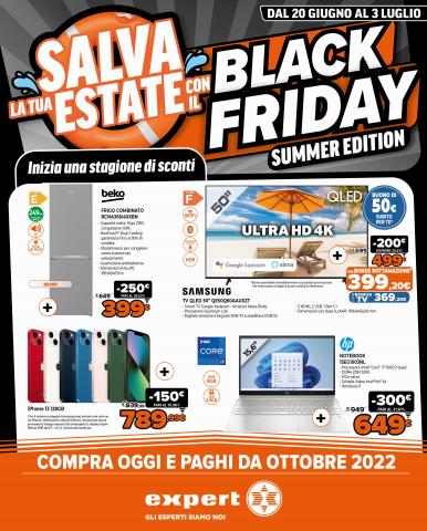 Offerte di Elettronica e Informatica a Torino | Black Friday Summer Edition in Somma Expert | 20/6/2022 - 3/7/2022