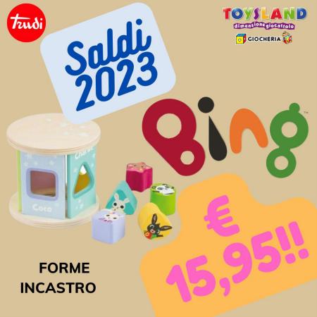 Volantino Toysland | Saldi Toysland! | 31/1/2023 - 14/2/2023