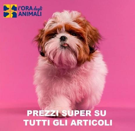 Volantino L'ora degli animali a Firenze | Prezzi super su tutti gli articoli | 2/4/2022 - 15/4/2022