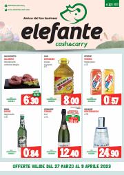 Volantino Elefante Cash & Carry a Catanzaro | Offerte Elefante Cash & Carry | 27/3/2023 - 9/4/2023