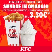 Offerte di Ristoranti a Roma | Sundae in omaggio in KFC | 4/2/2023 - 26/2/2023