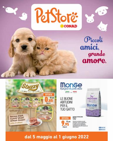Offerte di Animali a Pisa | Offerte Pet Store Conad in Pet Store Conad | 5/5/2022 - 1/6/2022