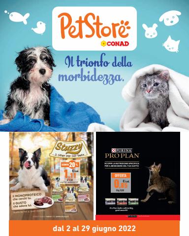 Volantino Pet Store Conad | Offerte Pet Store Conad | 2/6/2022 - 29/6/2022