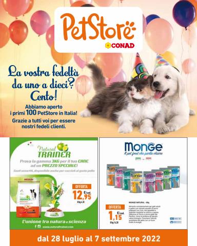 Offerte di Animali a Treviso | PET STORE CONAD in Pet Store Conad | 28/7/2022 - 7/9/2022