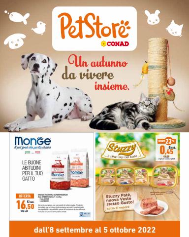 Offerte di Animali a Cinisello Balsamo | PET STORE CONAD in Pet Store Conad | 8/9/2022 - 5/10/2022