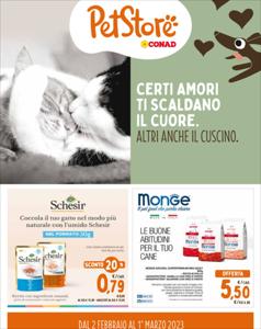 Offerte di Animali a Saronno | Certi amori ti scaldano il cuore. in Pet Store Conad | 2/2/2023 - 1/3/2023