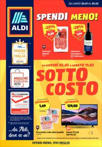 Offerte di Iper Supermercati a Brescia | Spendi meno! in ALDI | 30/1/2023 - 5/2/2023