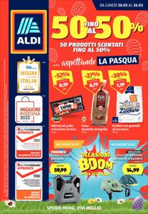 Offerte di Discount a Verona | Fino al 50% in ALDI | 20/3/2023 - 26/3/2023