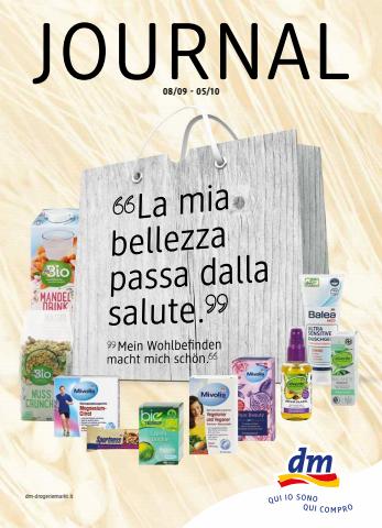 Volantino dm drogerie markt | La mia bellezza passa dalla salute! | 8/9/2022 - 5/10/2022