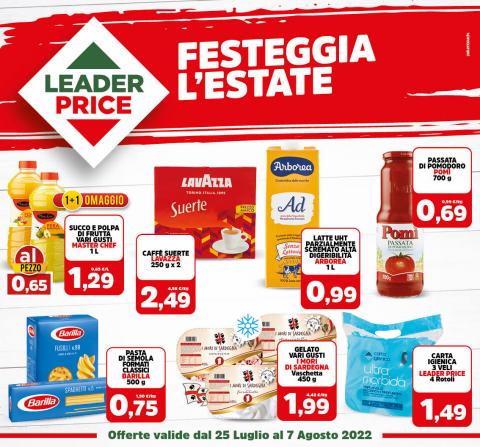 Volantino Leader Price a Villa San Pietro | Offerte Leader Price | 25/7/2022 - 7/9/2022