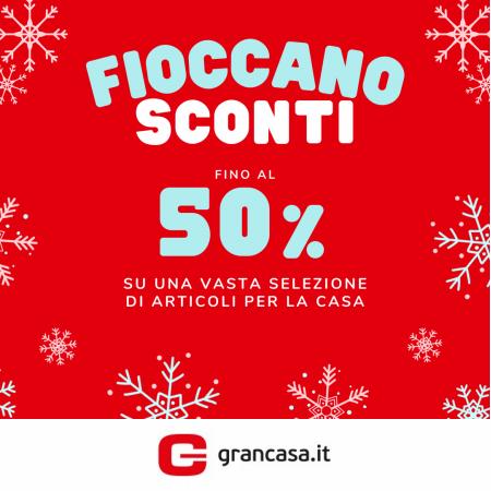 Volantino GRANCASA a Vicenza | Fioccano sconti | 1/12/2022 - 22/12/2022