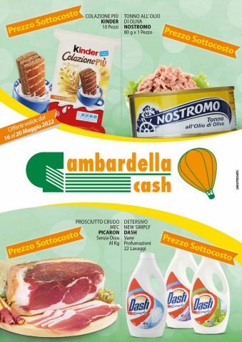 Catalogo Gambardella Cash | Volantino Gambardella Cash | 16/5/2022 - 20/5/2022