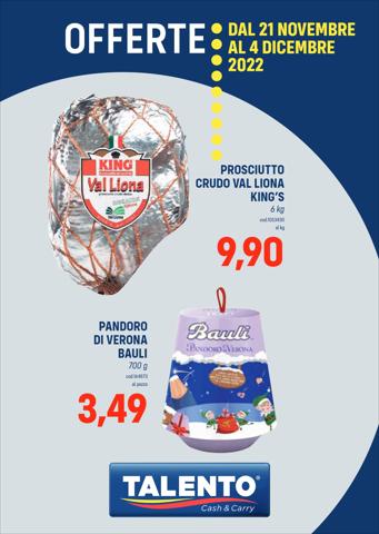 Offerte di Iper Supermercati a Campobasso | Offerte Talento Professional Store in Talento Professional Store | 21/11/2022 - 4/12/2022