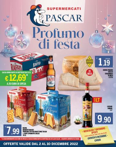 Volantino Gruppo Pascar | Profumo di festa | 2/12/2022 - 10/12/2022