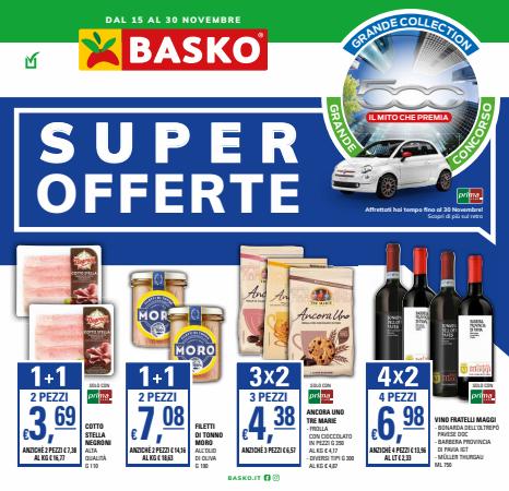 Volantino Basko a Genova | offerte Basko | 15/11/2022 - 30/11/2022