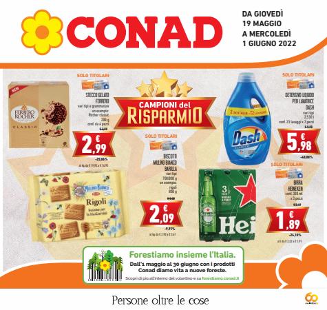 Catalogo Conad a Torino | Offerte Conad | 19/5/2022 - 1/6/2022