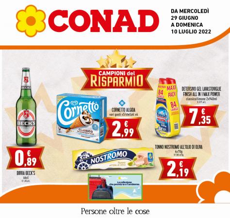 Volantino Conad | Campioni del Risparmio | 29/6/2022 - 10/7/2022