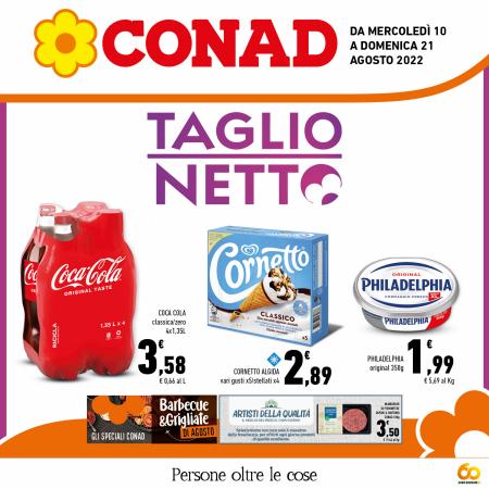 Offerte di Iper Supermercati a Trapani | Taglio Netto in Conad | 10/8/2022 - 21/8/2022