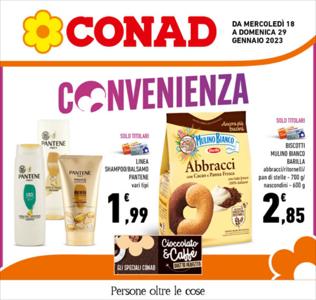 Volantino Conad a Benevento | Convenienza | 18/1/2023 - 29/1/2023