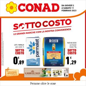 Offerte di Iper Supermercati a Palermo | Sottocosto in Conad | 2/2/2023 - 11/2/2023