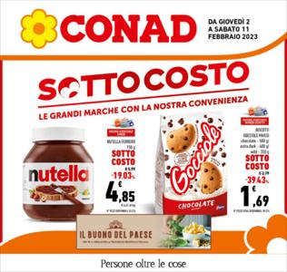Offerte di Iper Supermercati a Reggio Calabria | Sottocosto in Conad | 2/2/2023 - 11/2/2023