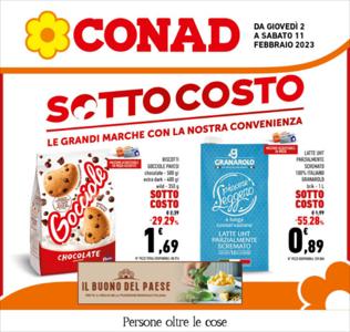 Volantino Conad a Cava de' Tirreni | Sottocosto | 2/2/2023 - 11/2/2023