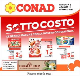 Offerte di Iper Supermercati a Genova | Sottocosto in Conad | 2/2/2023 - 15/2/2023
