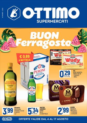 Offerte di Iper Supermercati a Aversa | Volantino 16 Ottimo Market in Ottimo Market | 4/8/2022 - 17/8/2022
