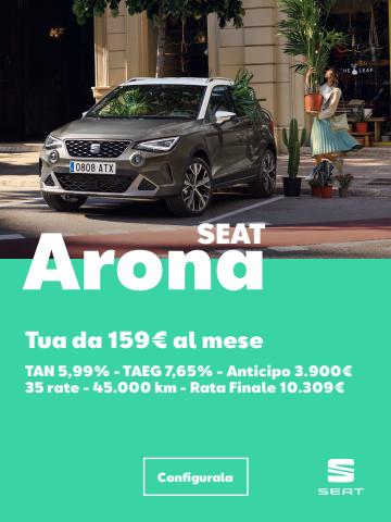 Volantino SEAT a Alghero | SEAT Arona | 4/7/2022 - 30/9/2022