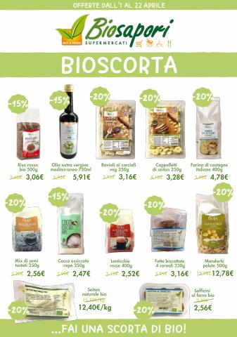 Volantino Biosapori | Bioscorta  | 1/4/2022 - 22/4/2022