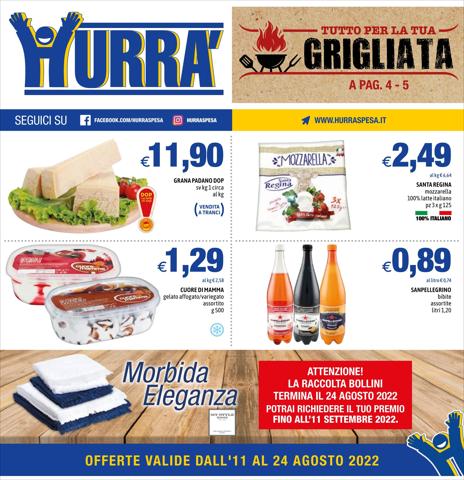 Offerte di Discount a Rieti | Volantino Hurra in Hurra | 11/8/2022 - 24/8/2022