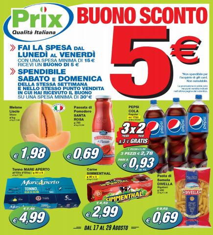 Offerte di Discount a Cinisello Balsamo | Volantino Prix Quality in Prix Quality | 17/8/2022 - 20/8/2022