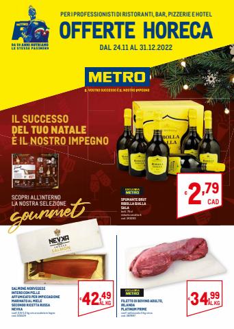 Volantino Metro a Torino | Offerte HORECA | 24/11/2022 - 31/12/2022