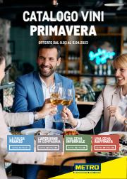 Volantino Metro a Roma | Carta Vini Primavera | 9/3/2023 - 5/4/2023