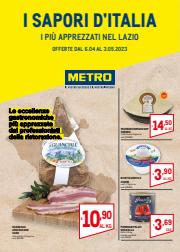 Volantino Metro | Sapori d'Italia - Lazio | 31/3/2023 - 3/4/2023