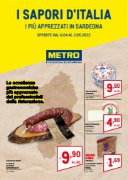Volantino Metro a Cagliari | Sapori d'Italia - Sardegna | 31/3/2023 - 3/4/2023