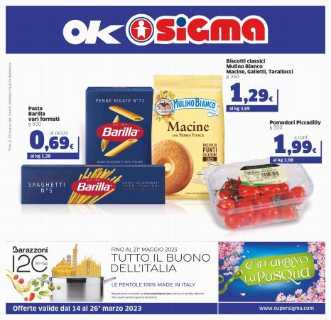 Volantino Ok Sigma a Genova | Offerte Ok Sigma | 14/3/2023 - 26/3/2023