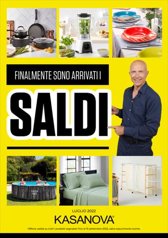 Offerte di Tutto per la casa e Arredamento a Rimini | Volantino Saldi in Kasanova | 2/8/2022 - 15/9/2022