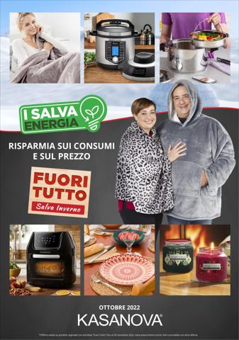Offerte di Tutto per la casa e Arredamento a Caltanissetta | Volantino Promozioni Kasanova- 1° Blocco in Kasanova | 10/10/2022 - 30/11/2022