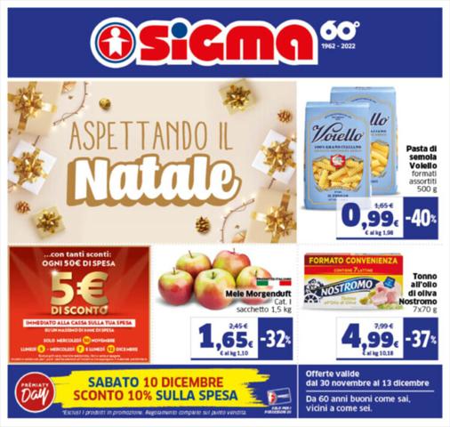 Volantino Sigma a La Spezia | Aspettando il Natale | 30/11/2022 - 13/12/2022