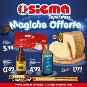 Volantino Sigma | Magiche offerte | 1/2/2023 - 9/2/2023
