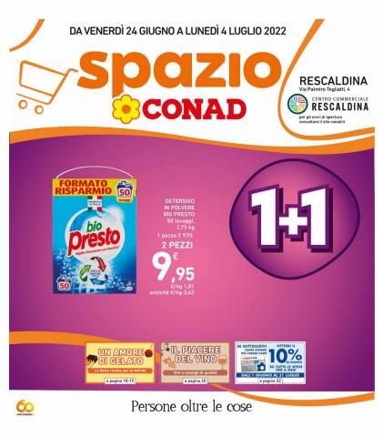 Volantino Spazio Conad a Milano | Spazio 1+1 | 24/6/2022 - 4/7/2022